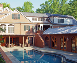 Greenville, SC - Home Addition, Pool House and Cabana by The Carver Group