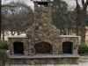 Terrace fireplace