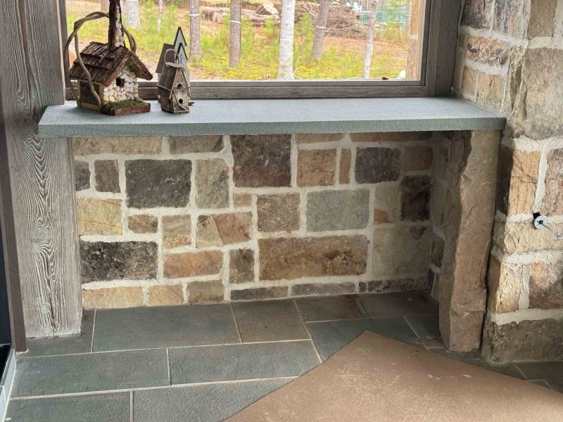 Porch Wood Storage