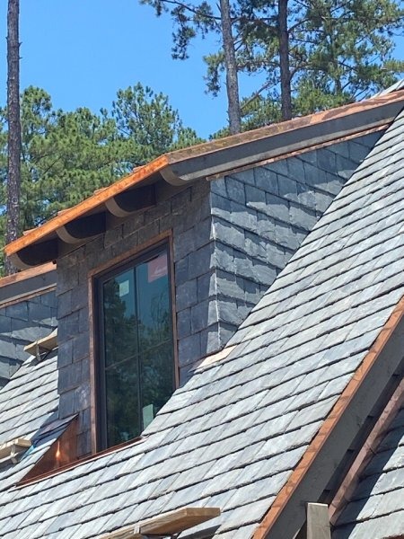 Copper Roof Details