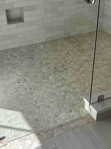 Shower Floor Details & Toe Niche