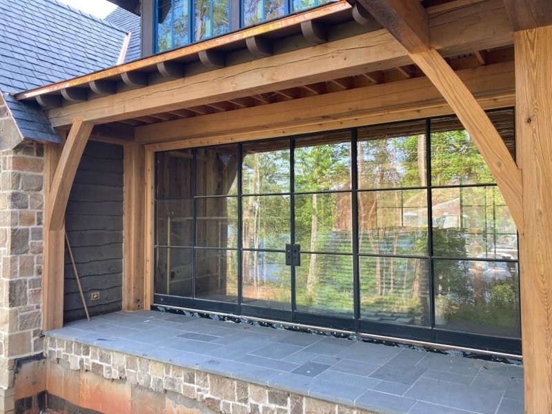 Side-porch-timbers-and-stonework