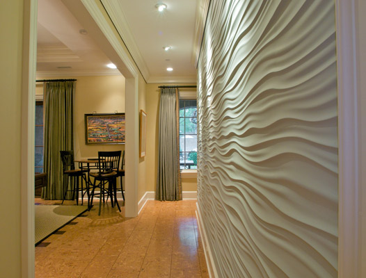 New Custom Luxury Home Greenville SC Wave Wall