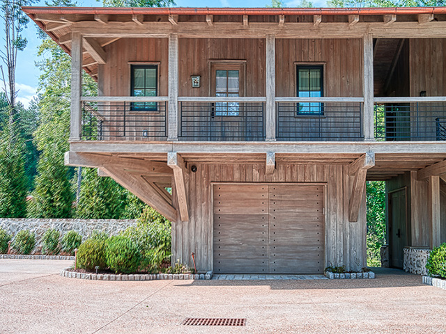 Reserve Lake Keowee New Custom Home Timber Framed Guest Suite Porch