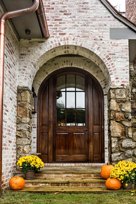 Reserve Lake Keowee New Custom Home Front Door