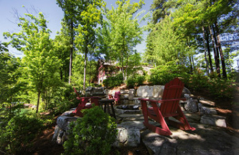 Design Driven
Cliffs lake house insprired by grandparents' log cabin at home Summer 2013