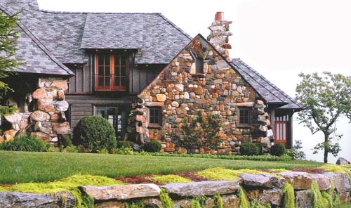 Garden, landscaping and North Carolina Mountain Views from Bear Wallow Springs